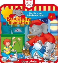 tigercard - Benjamin Blümchen - Folge 141: Nachts in der Erfinder | Teddy Toys Kinderwelt