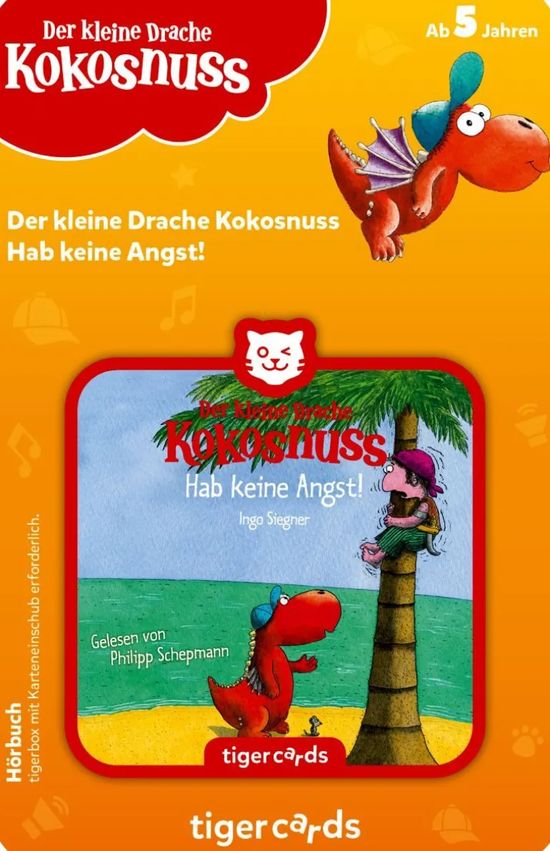 tigercard - Der kleine Drache Kokosnuss: Hab keine Angst! | Teddy Toys Kinderwelt