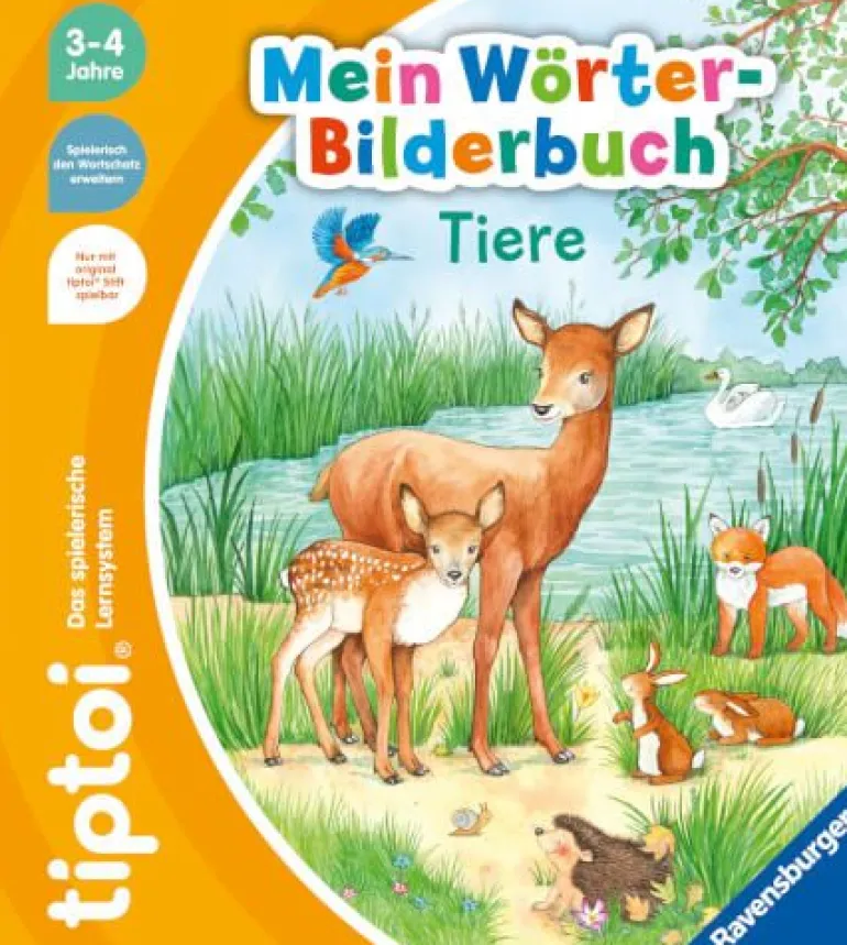 tiptoi® Mein Wörter-Bilderbuch Tiere | Teddy Toys Kinderwelt