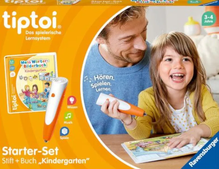 tiptoi® Starter-Set mit Stift und Wörter-Bilderbuch Kindergarten | Teddy Toys Kinderwelt