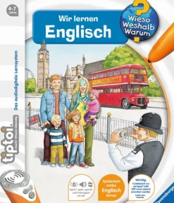 tiptoi? Wieso, Weshalb, Warum? - Buch Wir lernen Englisch | Teddy Toys Kinderwelt