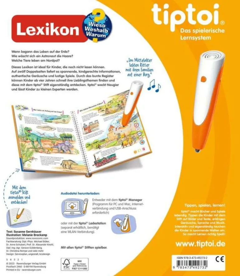 tiptoi® Wieso? Weshalb? Warum? Lexikon | Teddy Toys Kinderwelt