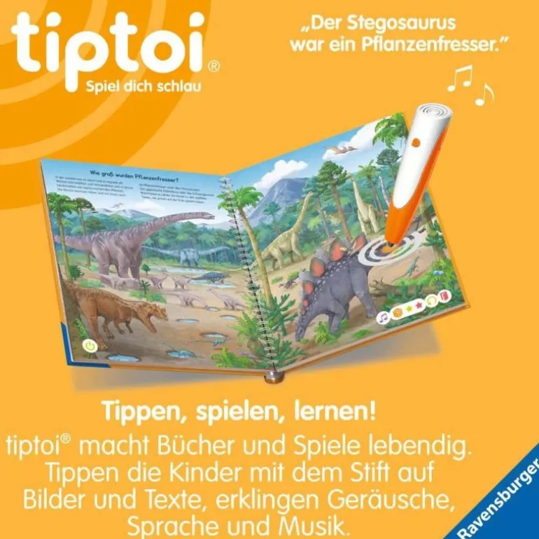 tiptoi® Wir entdecken die Dinosaurier | Teddy Toys Kinderwelt