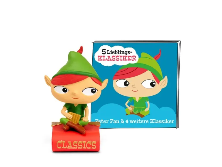tonies® 5 Lieblings-Klassiker - Peter Pan und 4 weitere Klassiker | Teddy Toys Kinderwelt