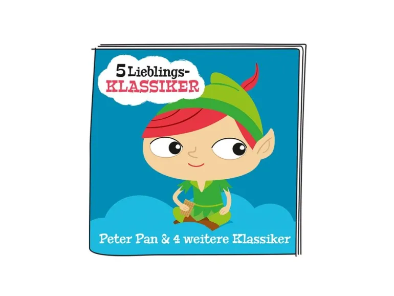 tonies® 5 Lieblings-Klassiker - Peter Pan und 4 weitere Klassiker | Teddy Toys Kinderwelt