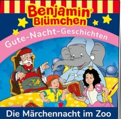 tonies® Benjamin Blümchen - Märchennacht im Zoo | Teddy Toys Kinderwelt