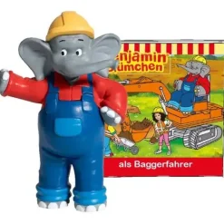 Tonies® Hörfigur Benjamin Blümchen - Benjamin als Baggerfahrer | Teddy Toys Kinderwelt