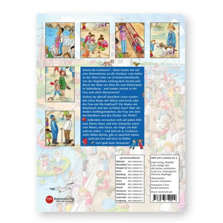 tpk-Verlag - Cuxhaven Wimmelbuch | Teddy Toys Kinderwelt