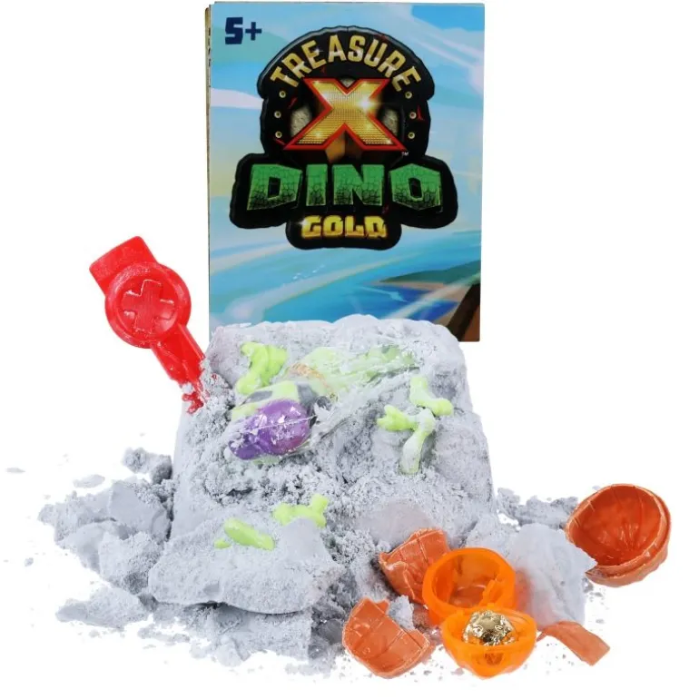 TREASURE X - Dino Gold - Mini Dinos, Sortiert (1 Stück) | Teddy Toys Kinderwelt