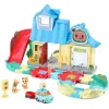 Tut Tut Baby Flitzer - CoComelon JJs Spielhaus Schienenset | Teddy Toys Kinderwelt