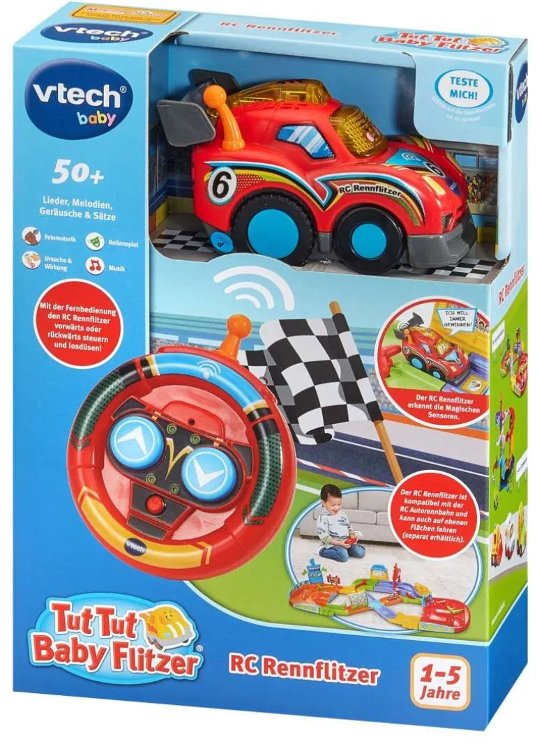 Tut Tut Baby Flitzer - RC Rennflitzer | Teddy Toys Kinderwelt