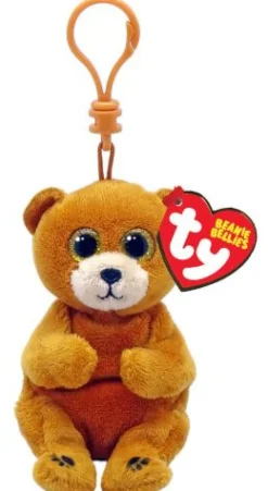 Ty DUNCAN BEAR - BEANIE BLLIES - KEY CLIP | Teddy Toys Kinderwelt