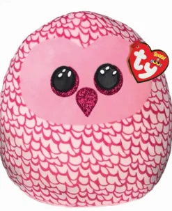 Ty Squish-A-Boo`s - Pinky Eule, 35cm | Teddy Toys Kinderwelt
