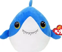 Ty SQUISHY BEANIES FINSLEY SHARK | Teddy Toys Kinderwelt