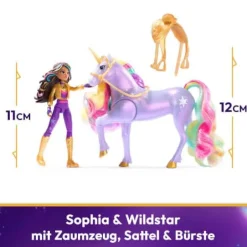 UCA Small Doll & Unicorn Sophia & Light | Teddy Toys Kinderwelt