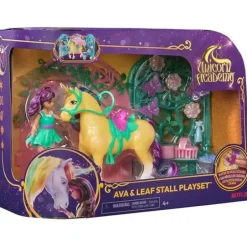 Unicorn Academy - Small Doll Ava & Leaf Stall Spielset | Teddy Toys Kinderwelt