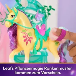 Unicorn Academy - Small Doll Ava & Leaf Stall Spielset | Teddy Toys Kinderwelt