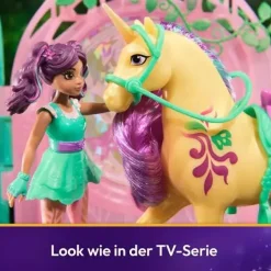 Unicorn Academy - Small Doll Ava & Leaf Stall Spielset | Teddy Toys Kinderwelt