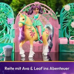 Unicorn Academy - Small Doll Ava & Leaf Stall Spielset | Teddy Toys Kinderwelt