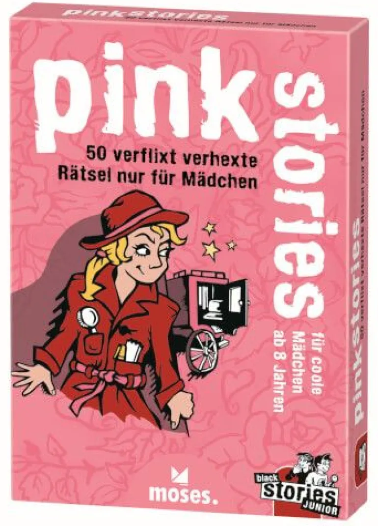 Vedes - Black Stories Junior pink 2 | Teddy Toys Kinderwelt