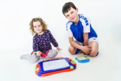 Vedes - Creathek Magnet Maltafel 2 in 1 mit 4 Stempeln | Teddy Toys Kinderwelt