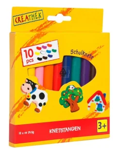 Vedes - Creathek Schulknete 10 Stangen | Teddy Toys Kinderwelt
