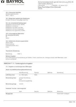 Vedes - Easy Pool & Spa Chlor-Granulat, 1 kg | Teddy Toys Kinderwelt