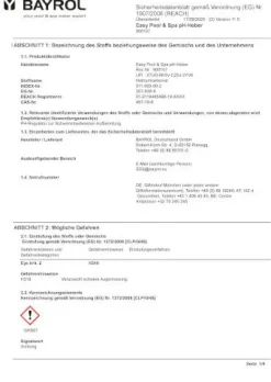 Vedes - Easy Pool & Spa pH-Heber, 1 kg | Teddy Toys Kinderwelt