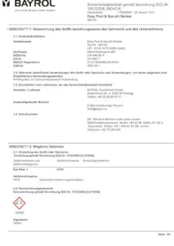 Vedes - Easy Pool & Spa pH-Senker, 1,5 kg | Teddy Toys Kinderwelt