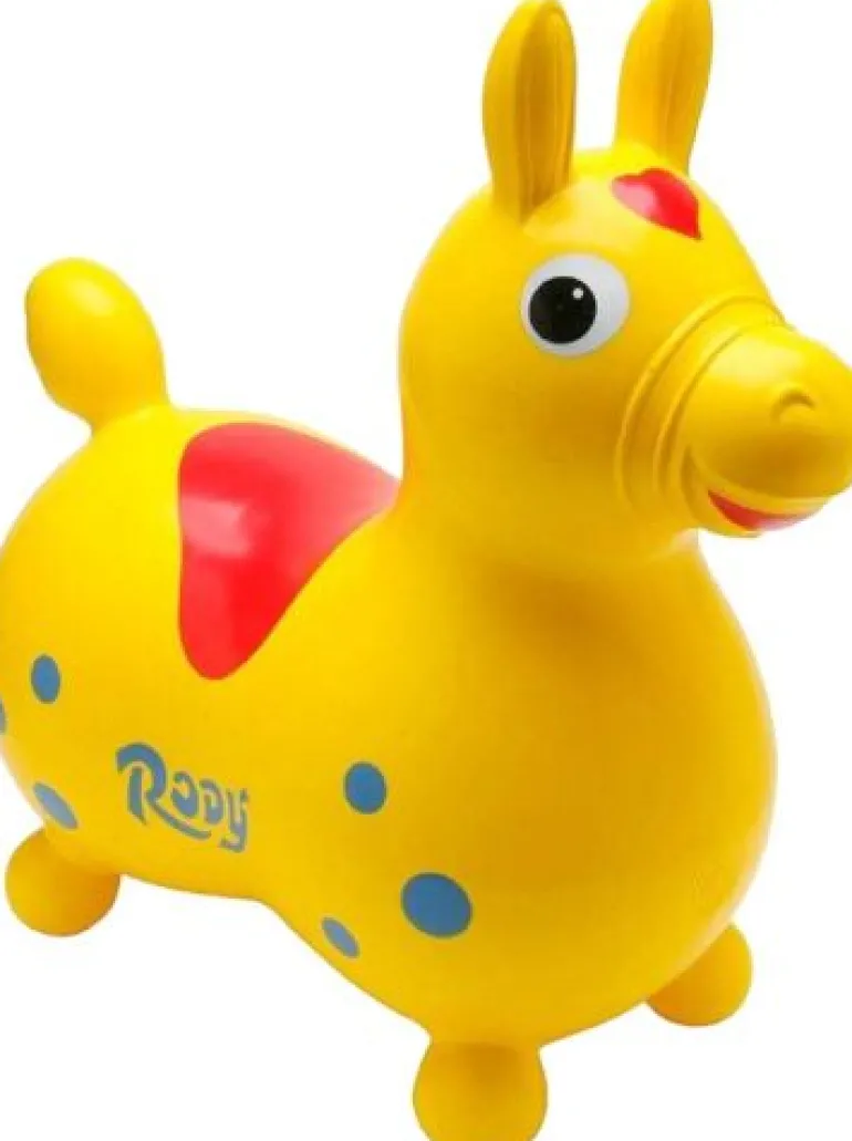 Vedes - Hüpferd Rody gelb | Teddy Toys Kinderwelt