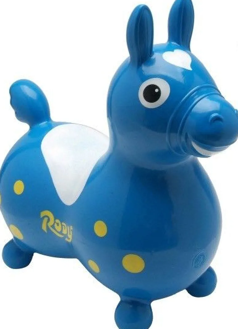 Vedes - Hüpfpferd Rody, blau | Teddy Toys Kinderwelt