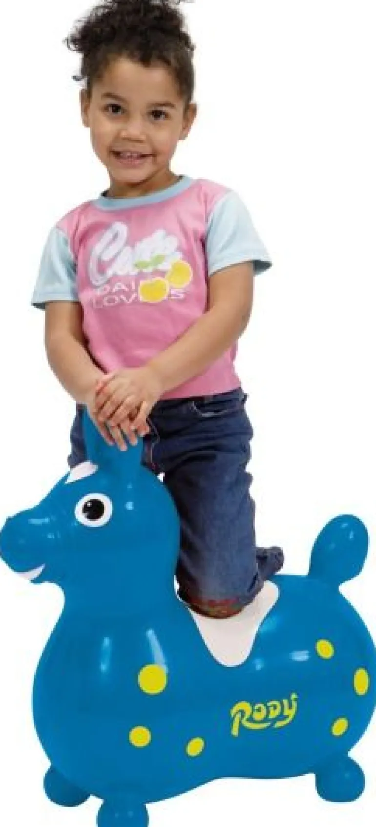 Vedes - Hüpfpferd Rody, blau | Teddy Toys Kinderwelt