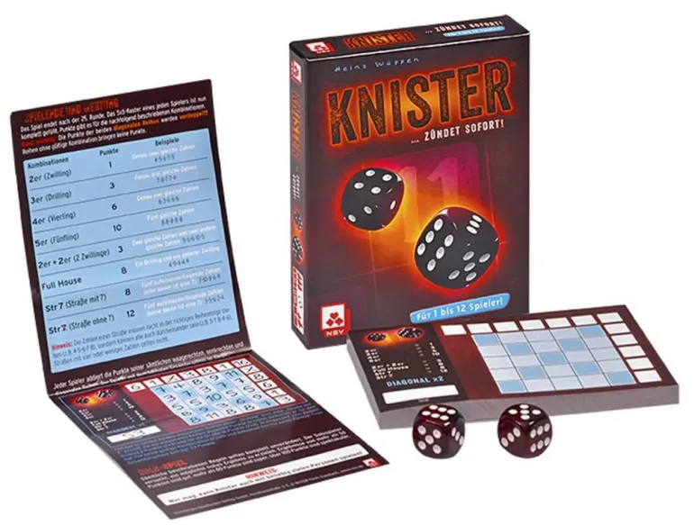 Vedes - Knister | Würfelspiele | Spiele | Spielzeug | Teddy Toys Kinderwelt