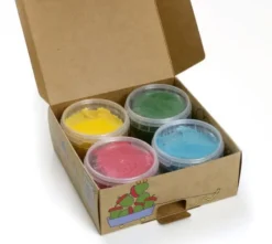 Vedes - Neogrün Easy-Knete, 4er Set | Teddy Toys Kinderwelt