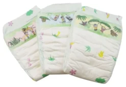 Vedes - Puppenwindeln 3 Stück, Größe 35-50cm | Puppenzubehör | Puppen & Zubehör | Spielzeug | Teddy Toys Kinderwelt