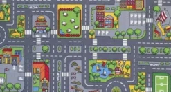 Vedes - Spielteppich City, 80 x 150 cm | Teddy Toys Kinderwelt