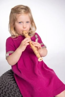 Vedes Boogie Bee - Blockflöte aus Holz, 32 cm | Teddy Toys Kinderwelt