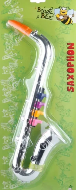 Vedes Boogie Bee - Saxophon Silber, 36 cm | Musikspielzeug & Instrumente | Spielzeug | Teddy Toys Kinderwelt