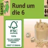 Vedes Natural Games - Rund um die 6 | Teddy Toys Kinderwelt