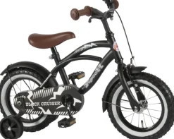 Volare - Black Cruiser Fahrrad, 12 Zoll | Teddy Toys Kinderwelt