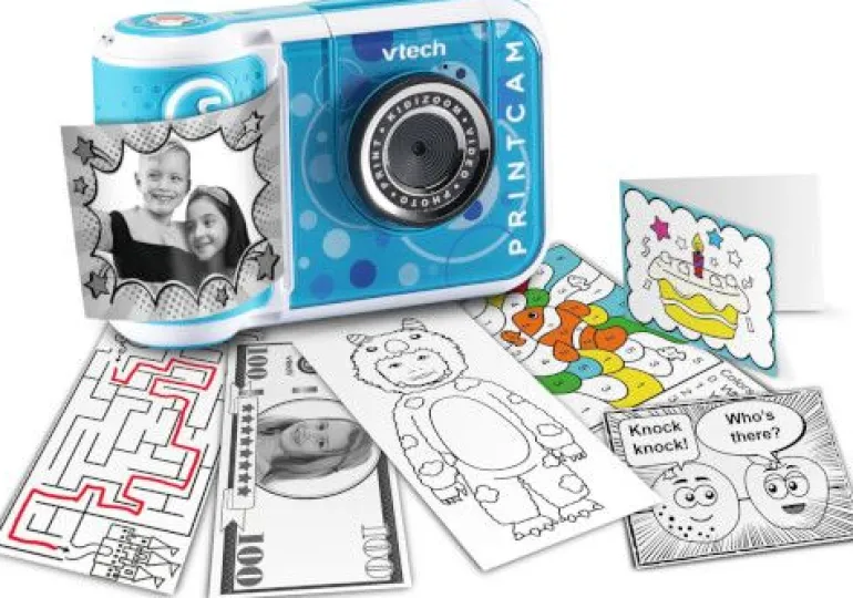 Vtech 80-549104 KidiZoom Print Cam blau | Teddy Toys Kinderwelt