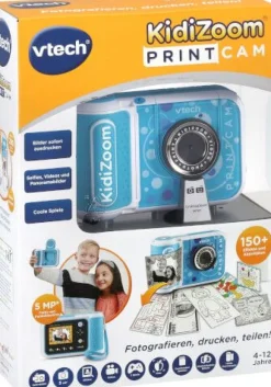 Vtech 80-549104 KidiZoom Print Cam blau | Teddy Toys Kinderwelt