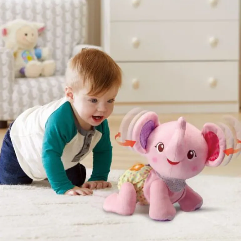 Vtech® Baby - Krabbel-mit-mir-Elefant, pink | Teddy Toys Kinderwelt