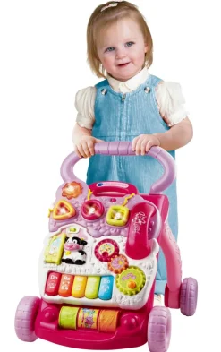 VTech® Baby - Spiel und Laufwagen, pink | Teddy Toys Kinderwelt