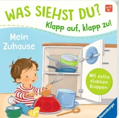 Was siehst du? Klapp auf, klapp zu! Mein Zuhause | Teddy Toys Kinderwelt