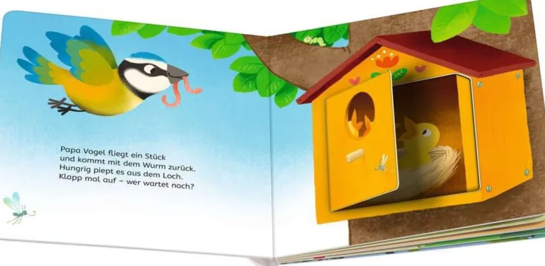 Was siehst du? Klapp auf, klapp zu! Meine Tiere | Teddy Toys Kinderwelt