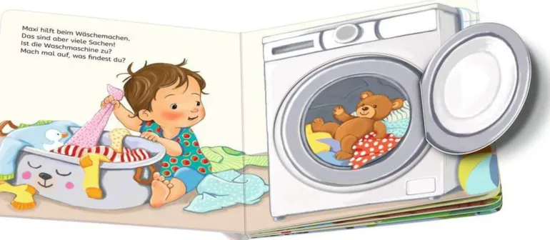 Was siehst du? Klapp auf, klapp zu! Mein Zuhause | Teddy Toys Kinderwelt