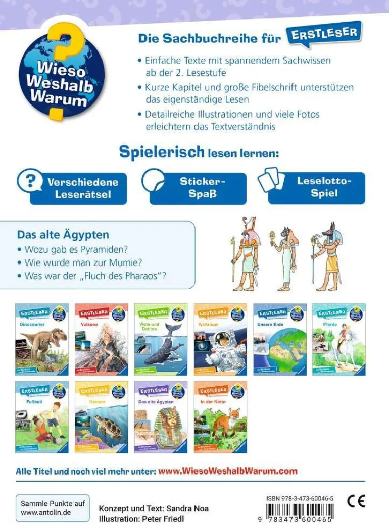 Wieso? Weshalb? Warum? - Das alte Ägypten, 60046 | Teddy Toys Kinderwelt