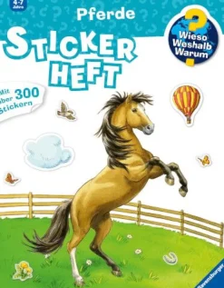Wieso? Weshalb? Warum? - Stickerheft: Pferde | Teddy Toys Kinderwelt