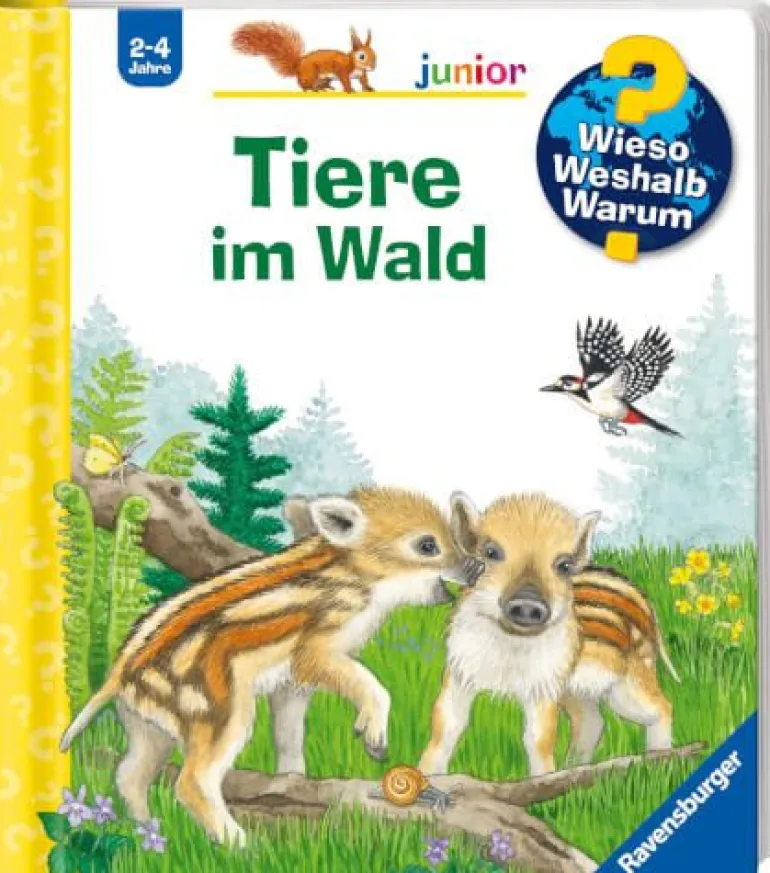Wieso? Weshalb? Warum? junior, Band 77: Tiere im Wald | Teddy Toys Kinderwelt